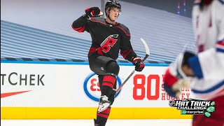 Svechnikov records 1st postseason hat trick in franchise history