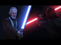 Star Wars Rebels with Thick Lightsabers | Obi-Wan vs Maul