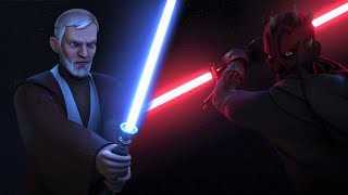 Star Wars Rebels with Thick Lightsabers | Obi-Wan vs Maul
