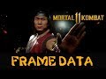 MK11 - From Kasual to Kompetitive - Frame Data