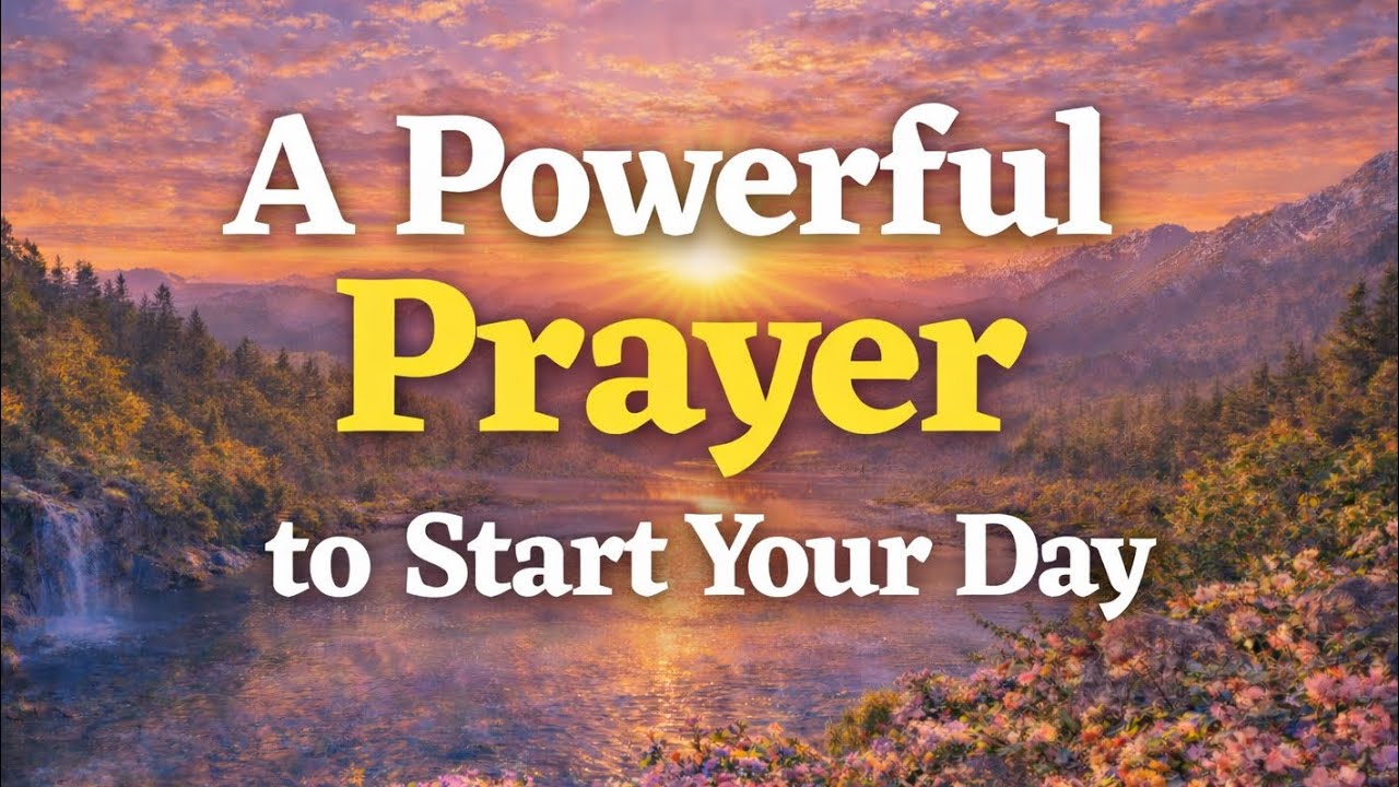 Powerful Morning Prayer to Start Your Day with God | Psalm-Inspired ...