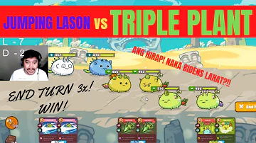 JUMPING LASON VS TRIPLE PLANT | END TURN STRATEGY!