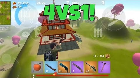 Rocket Royale - INTENSE 4v1 And Mutant Event (high kill gameplay)