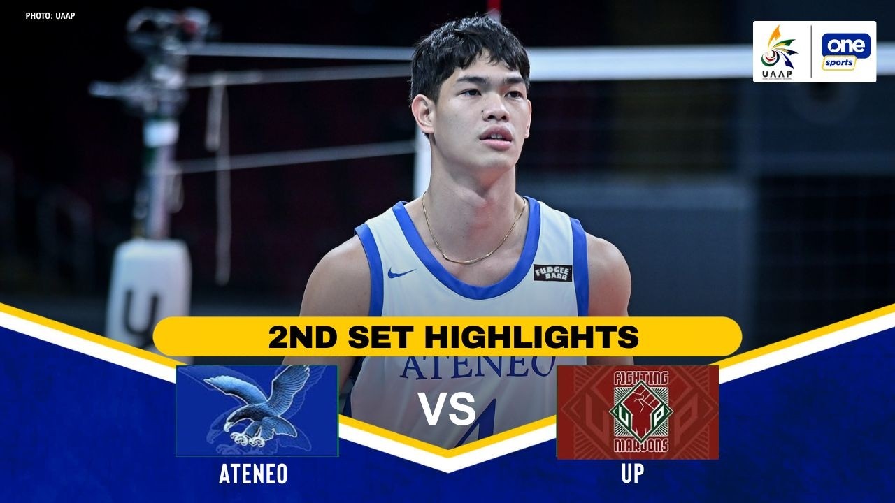 UP vs ATENEO | SET 2 HIGHLIGHTS | UAAP SEASON 88 MEN’S VOLLEYBALL | FEB ...