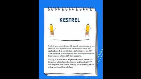 What is Kestrel?-.Net Interview Frequently ask question