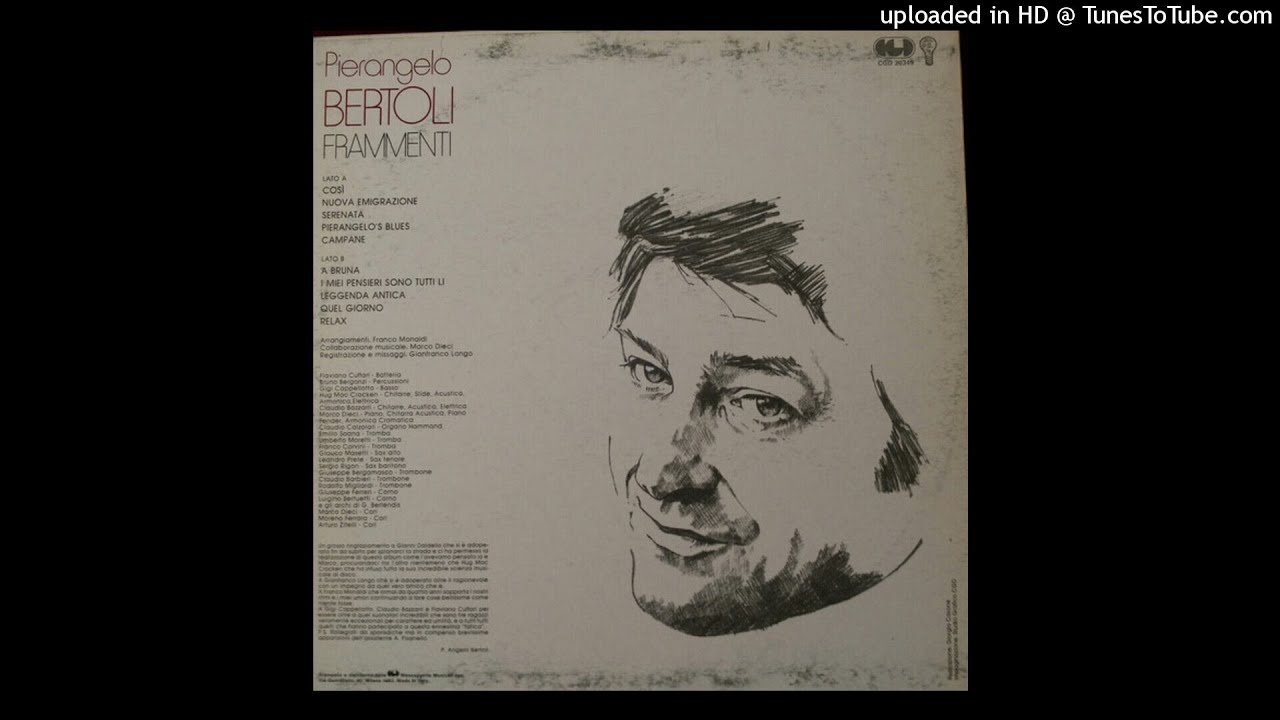 Pierangelo Bertoli - Relax