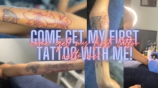 COME GET MY FIRST TATTOO WITH ME!