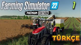 Hardcore Emek Irgatlık | FS22 Premium  Farming Simulator 22 Türkçe Bölüm 1