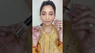Quick 10 min Party Makeup at Home For beginners| wedding makeup tutorial #youtubeshorts #partymakeup