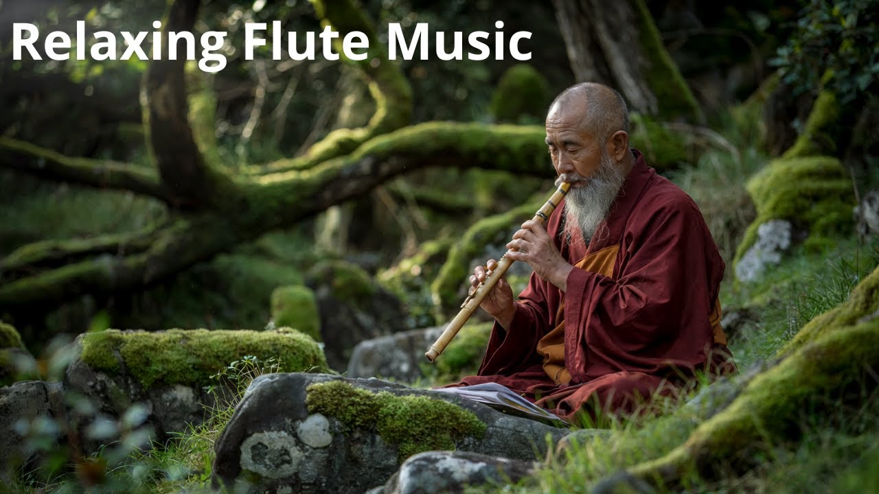 Relaxing Flute Music for Sleep, Study & Meditation 🌿 Soothing Nostalgic ...