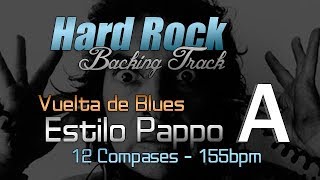 Hard Rock Backing Track en A / estilo Pappo (Fiesta Cervezal)