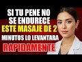 El masaje de 2 minutos para hombres mayores para erecciones más fuertes y duraderas
