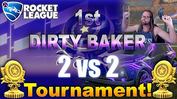 I hosted my 1st 2v2 Rocket League Tournament! #rocketleague #rocketleaguetournaments  #dirtybaker