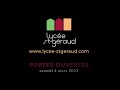 Lyce stgraud  journes portes ouvertes 4 mars