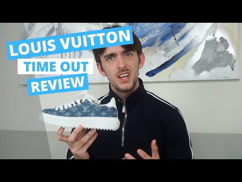 UNBOXING LOUIS VUITTON TIME OUT SNEAKERS #1A87OR