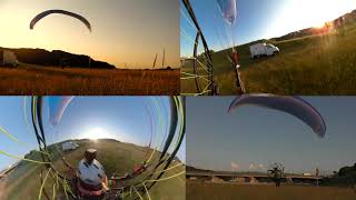 5/27 Paramotor incident   😆    "Knock on wood."  dudek nucleon xx/