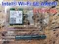 Intel Wi-Fi 6E AX210 card(PCIe), Wi-Fi 6E, AX210NGW, Wi-Fi 6EAX210カード, Wi-Fi 6E AX210 카드