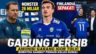 🔵LY ANNOUNCED‼️ DANIEL HAKANS JOINS PERSIB~IMMEDIATELY WELCOME BY BOBOTOH~THE ATTACK LINE...