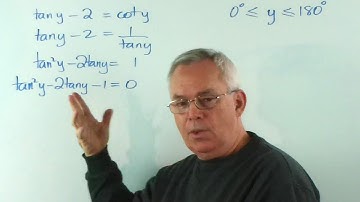 Solving Trigonometric Equations ~ Example 01