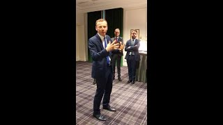 Partie 2 - Discours de Fabien Tastet lors de la soirée des partenaires