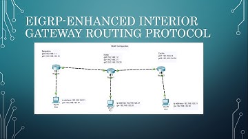 EIGRP -Enhanced Interior Gateway Routing Protocol #cisconetworking #networking #networking