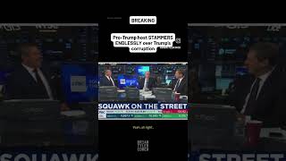 CNBC Host Freezes Mid Question 😳 #Trump #CNBC #Politics
