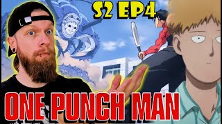 What?! One Punch Man Season 2 Episode 4 Reaction