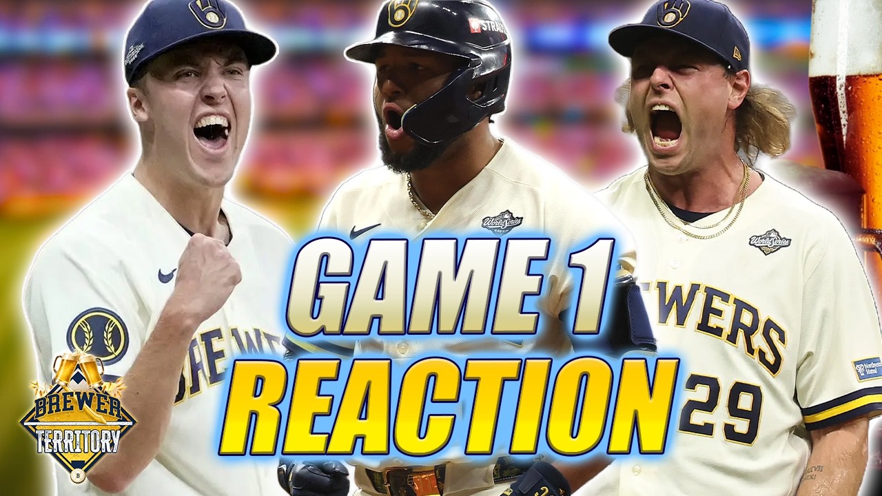 Brewers WIN World Series Game 1! Postgame reaction | Brewer Territory