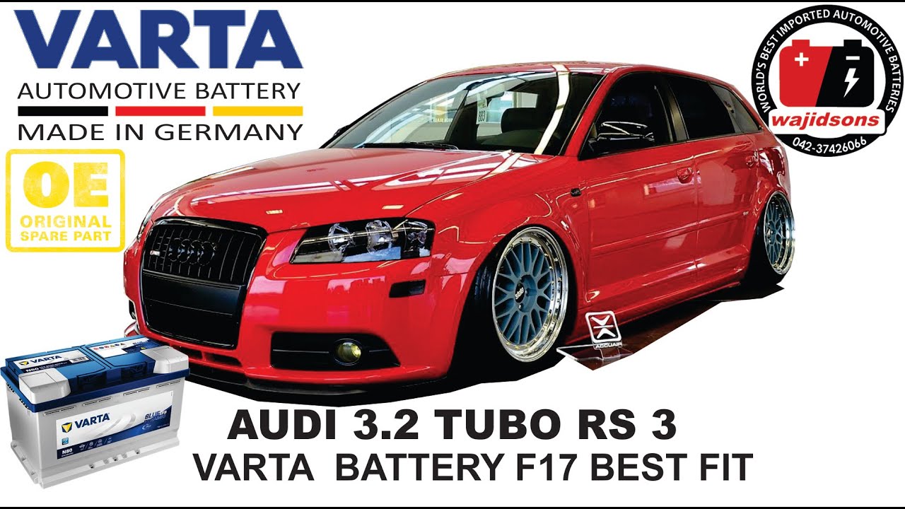 Autobatterien für Audi RS3 8P 2.5 TFSI quattro 340ps - Rupteur