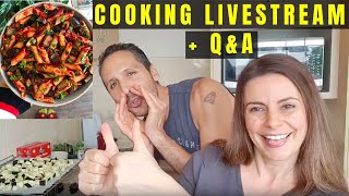 LIVESTREAM COOKING SHOW + Q&A!