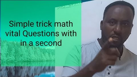 Simple Way to Solve Four Different Questions in 3 minute #donkey #ethiopia #learnenglish #premath