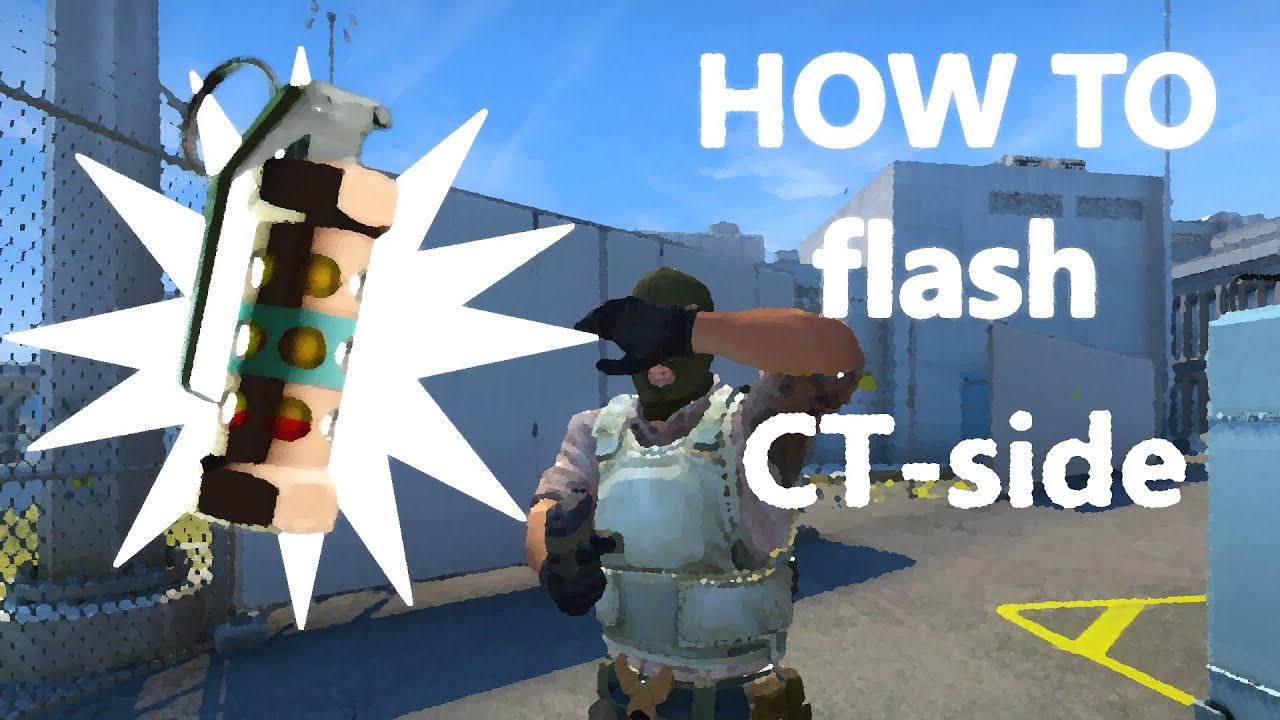 How to flash on CT-side CS:GO - YouTube