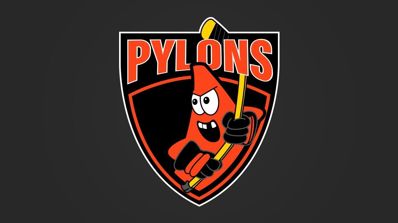 Logo Design Pylons Hockey Logo YouTube