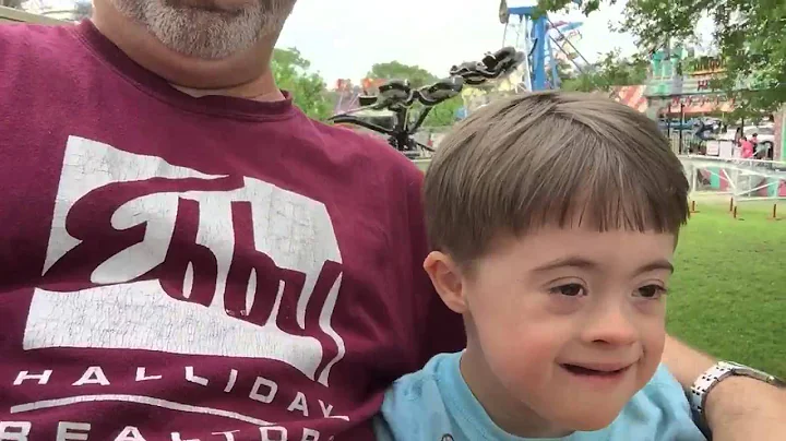 David's First Roller Coaster Ride