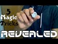 5 Awesome Magic Tricks that You Can Do at Home (REVEALED/EXPLAINED)!!