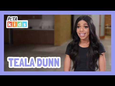 Teala Dunn Wants You to Stop Animal Dissection | Celeb Videos | @PETAKids