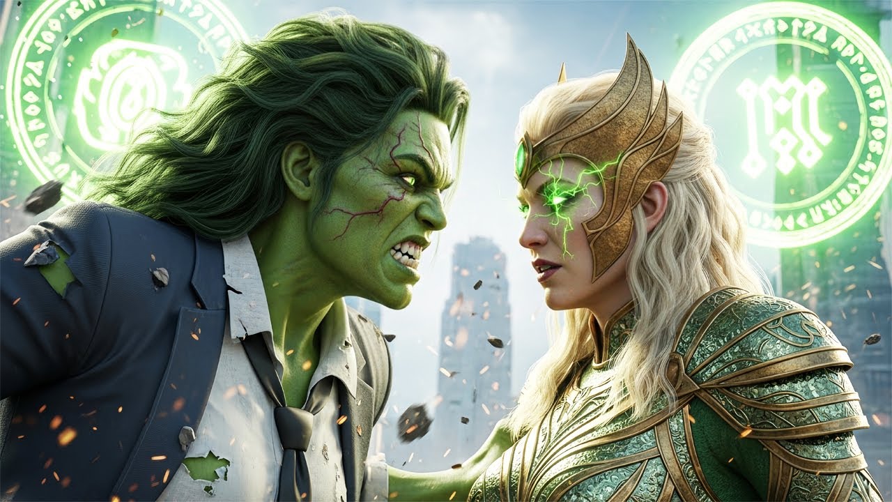 She-Hulk vs Enchantress: When Law, Strength, and Magic Collide | Marvel What If Battle