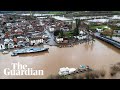 Parts of England and Wales left flooded after Storm Henk batters UK