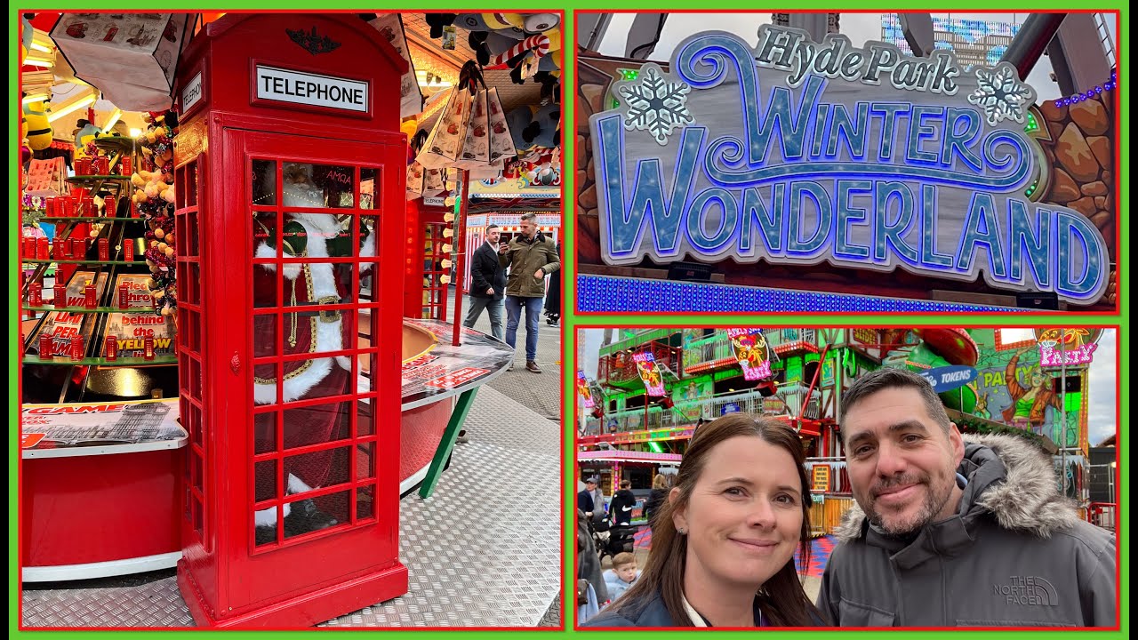 Winter Wonderland Hyde Park Opening day London 2022 YouTube