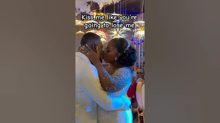 Kiss me like you’re going to lose me… #wedding #love #shorts