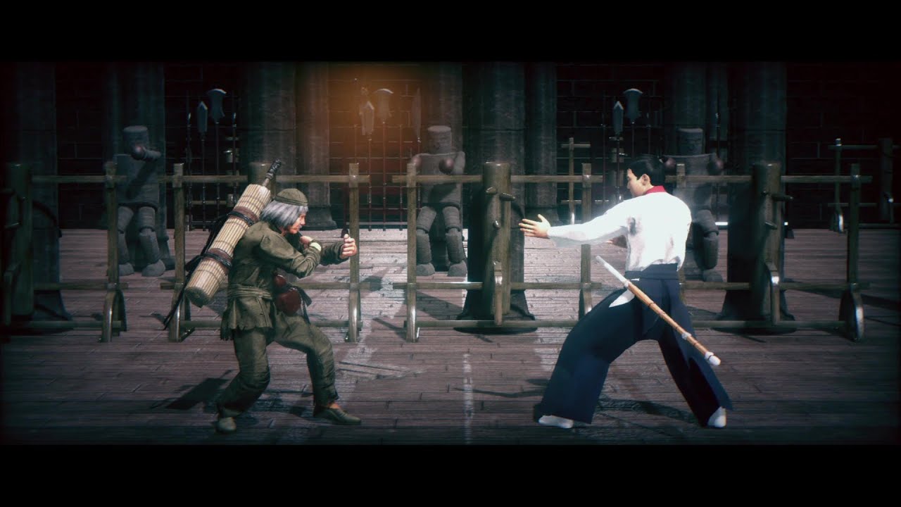 Shaolin vs Wutang - Old Drunkard (Bamboo Mat) VS Judo (Kendo Stick)