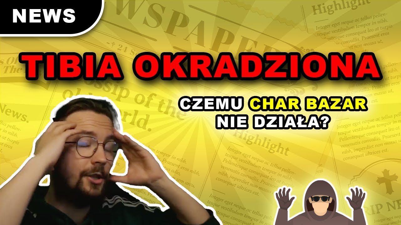 TIBIA OKRADZIONA NA MILIONY TC