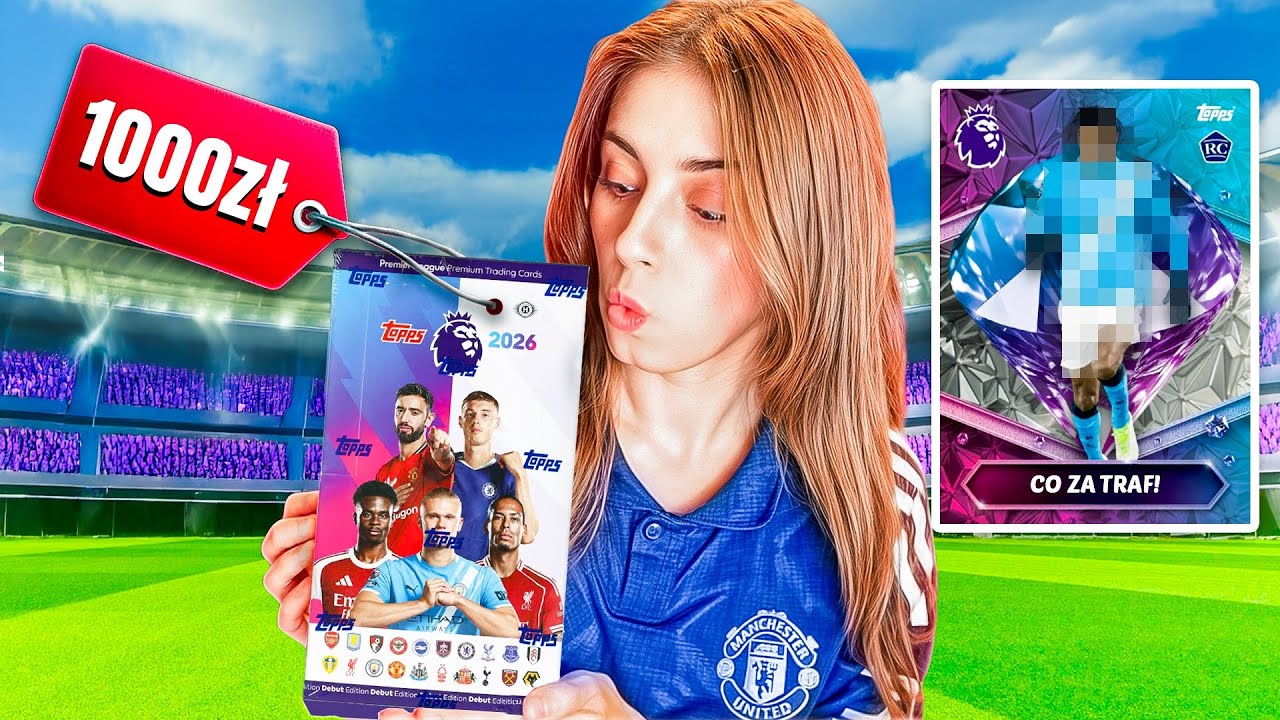 OTWORZYŁAM BOXA *TOPPS* ZA 1000ZŁ! MÓJ NAJLEPSZY OPENING?
