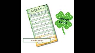 Detalles 🍀 3 x Digital Saint Patrick Money Savings Challenge 🍀 30 Day 💰 Printable A6 PDF 📄 St. Patrick's 🎩 Guía