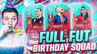 I USED A FULL FUT BIRTHDAY SQUAD FOR 30 GAMES - FIFA 20 FUT CHAMPIONS