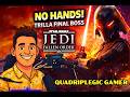 NO HANDS | Trilla The Final Boss Jedi Fallen Order