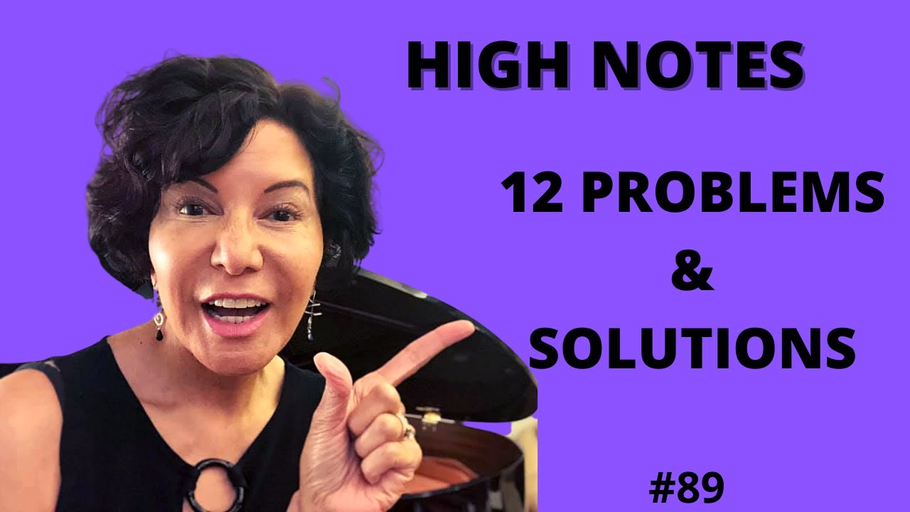 Практика пения высоких нот - 12 ПРОБЛЕМ И РЕШЕНИЙ!