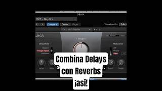 Combina tus Delays con Técnicas de Reverb al Mezclar la Voz #shorts