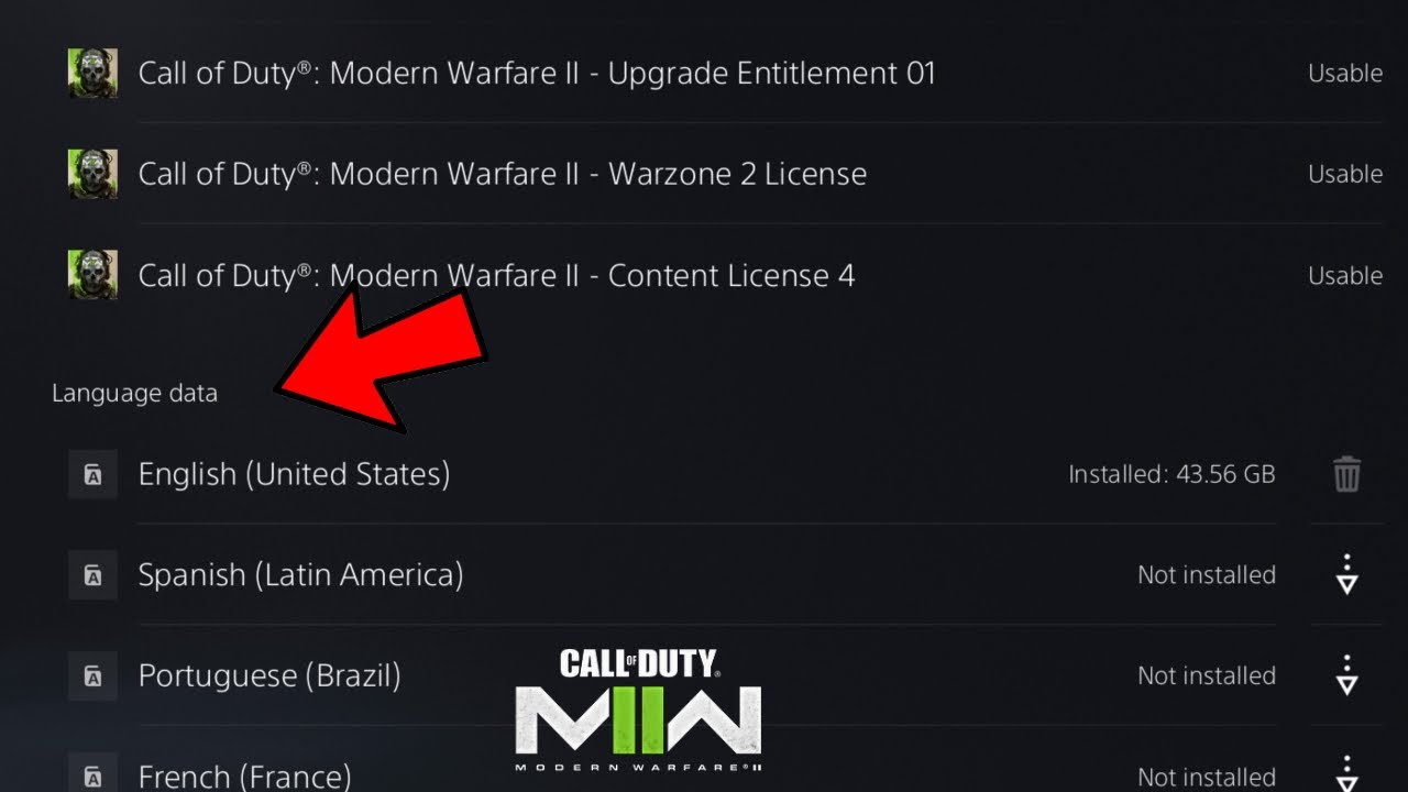 Cod AW language in russ. Is there a way to change it. Game id is CUSA00852  : r/ps4homebrew