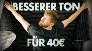 Wie jeder Drehort besser klingt | Sound Blanket Test [Deutsch] screenshot 5